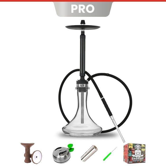 Konzeptionelles klares Shisha-Set