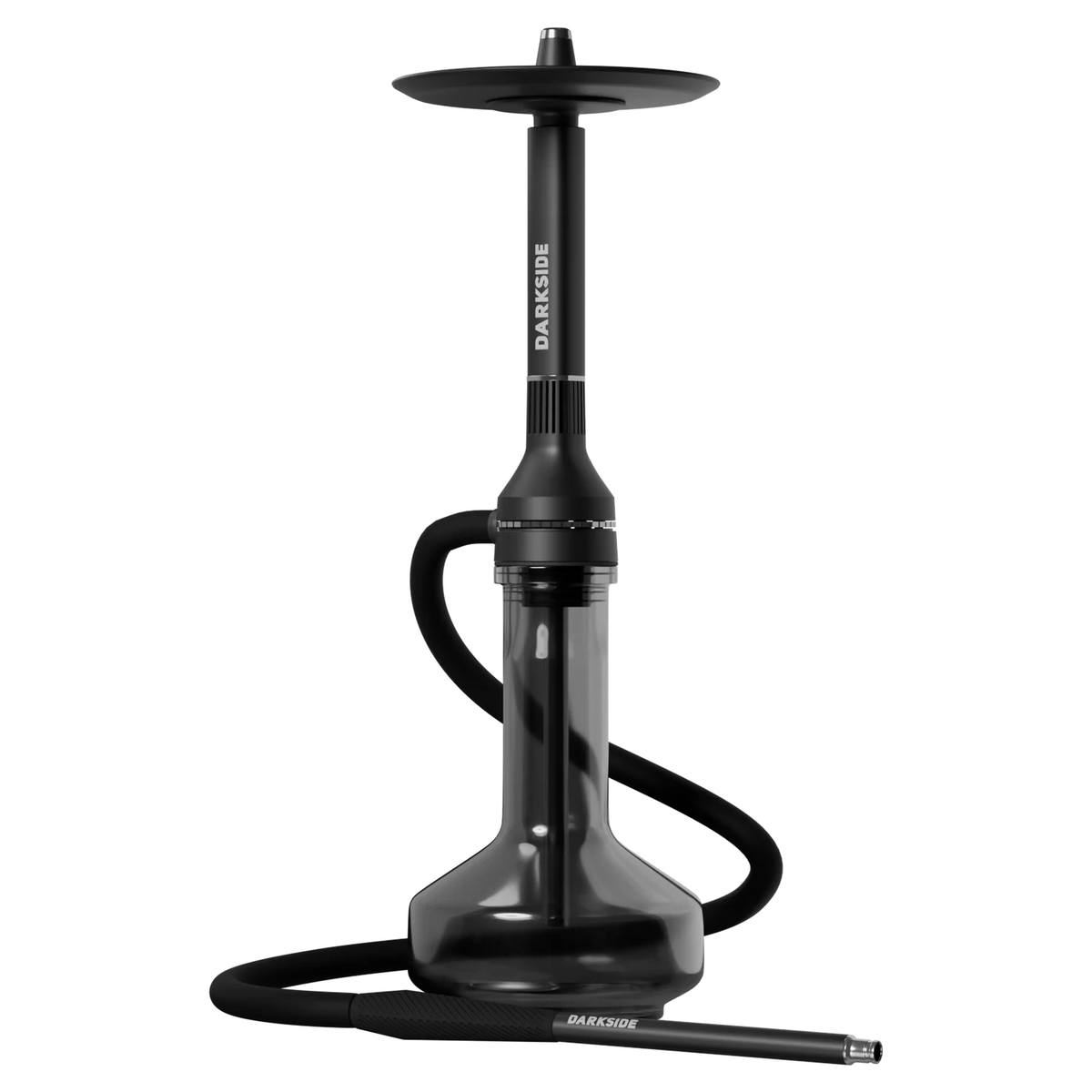Darkside NEO Black Shisha on the Darkside D-Glass base in Grey