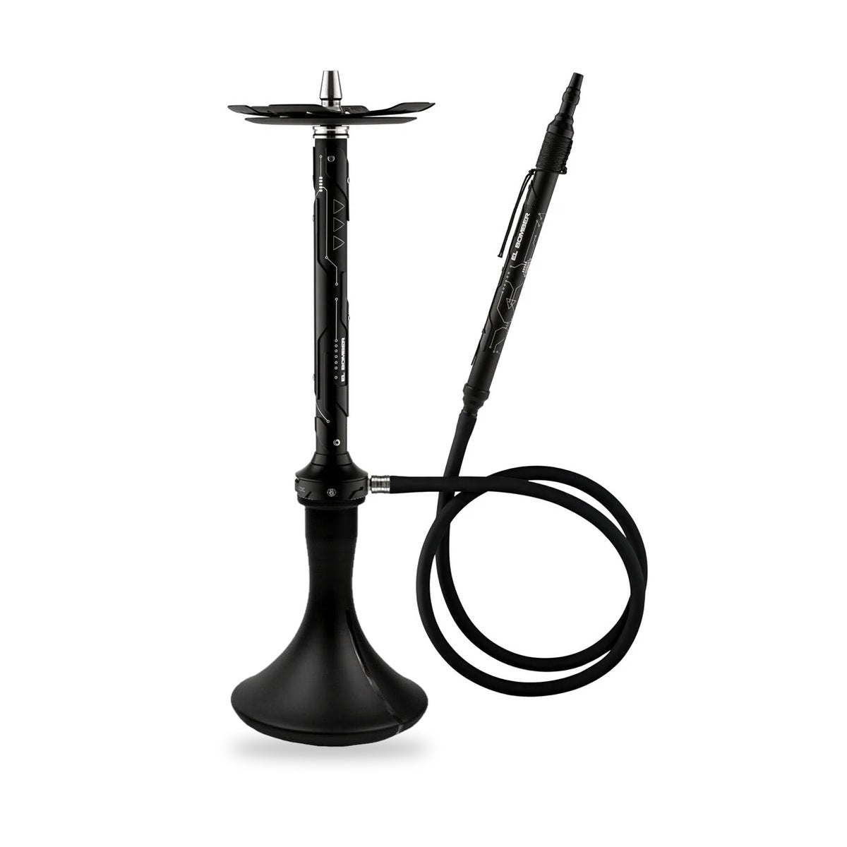 El Bomber Sansara Cyber Hookah Black
