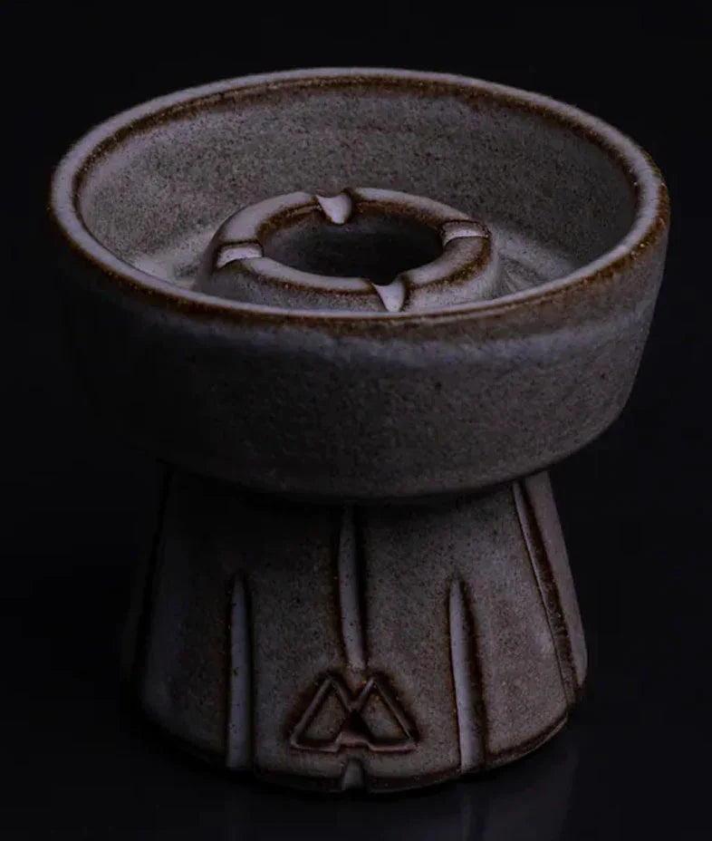 Mason Shishaware Bowl - Gravel Fossil White