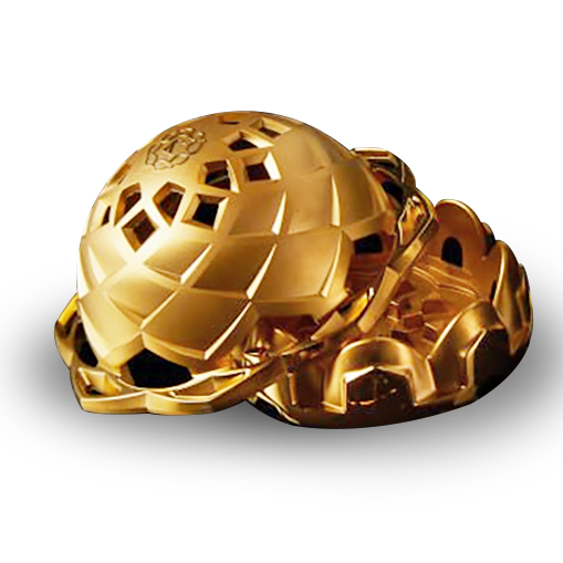 Kaloud Lotus II Auris Edelstahl (Gold)
