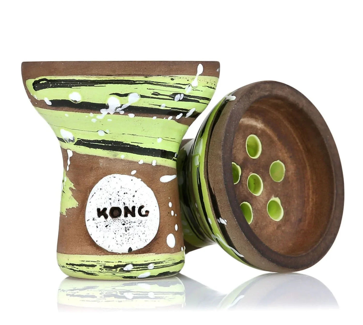 Kong Turkish Boy Space Glasierte Schale – Grün