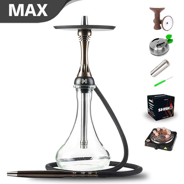 Alpha Hookah X Set - Bronze