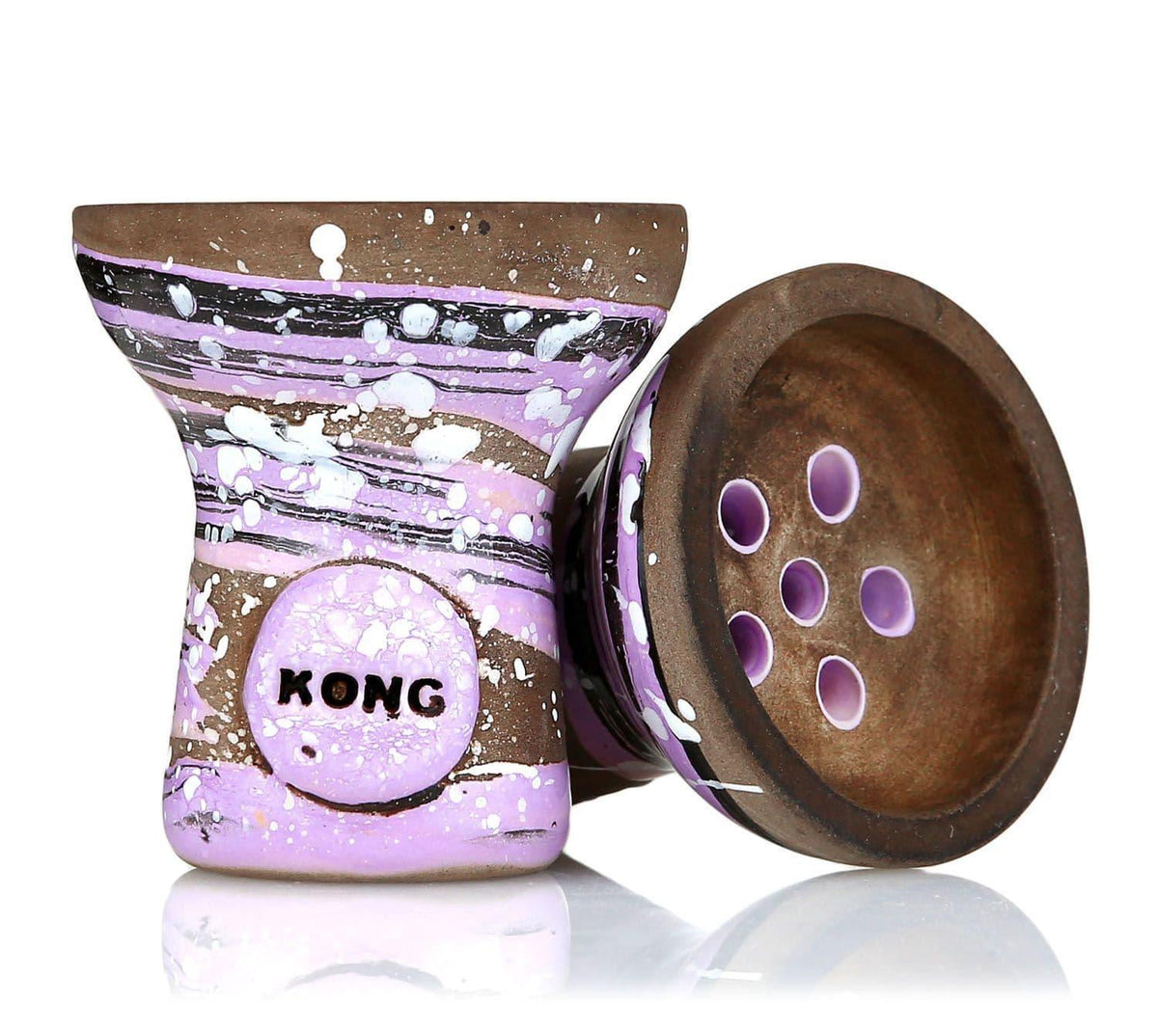 Kong Turkish Boy Space Glasierter Napf – Lila