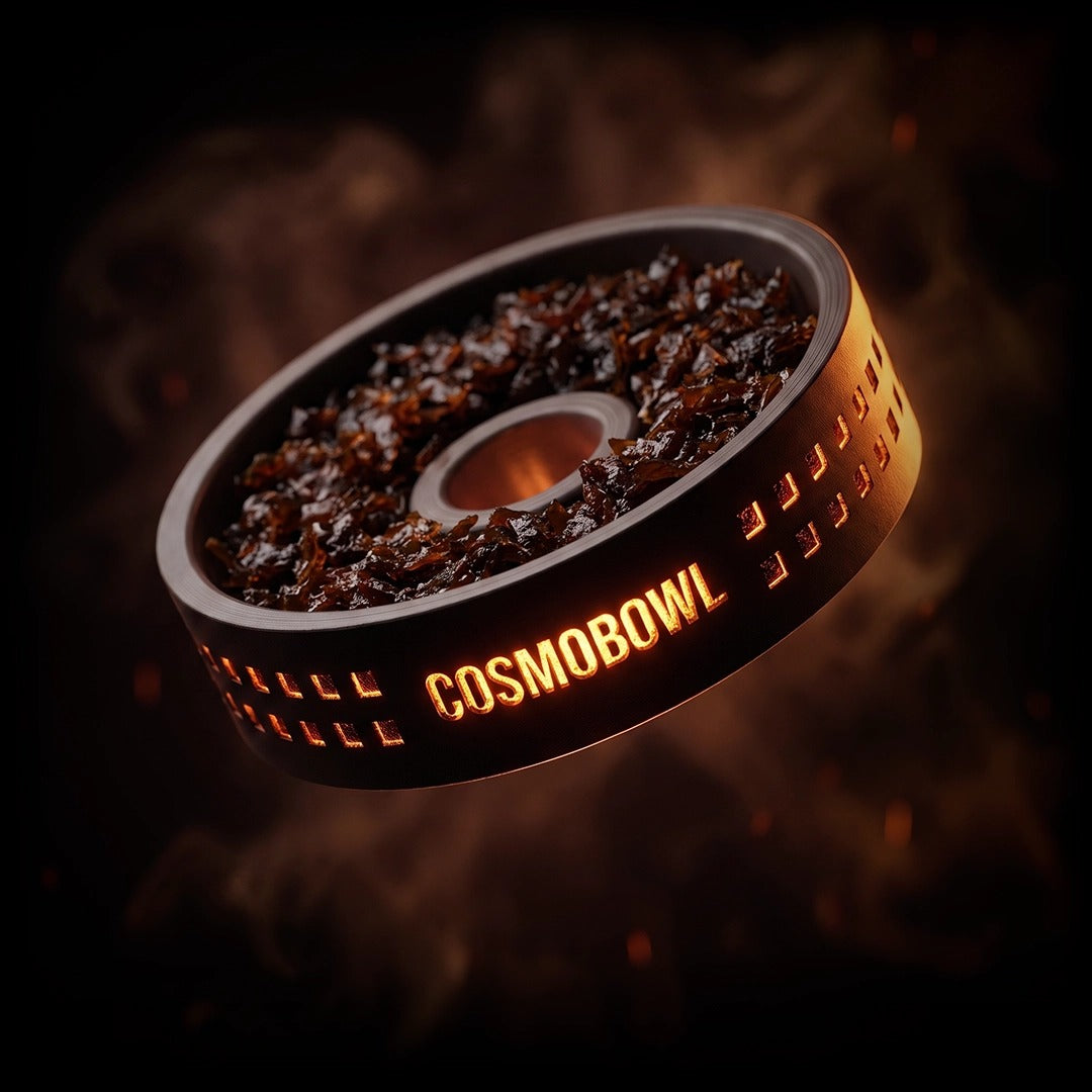 Quasar Raas x Cosmobowl Bowl glowing with heat