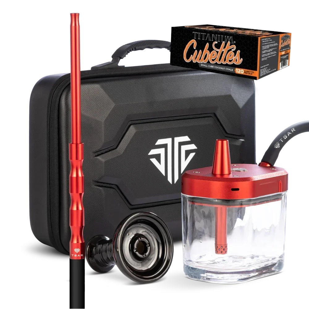 Tsar GoFast Hookah - Red