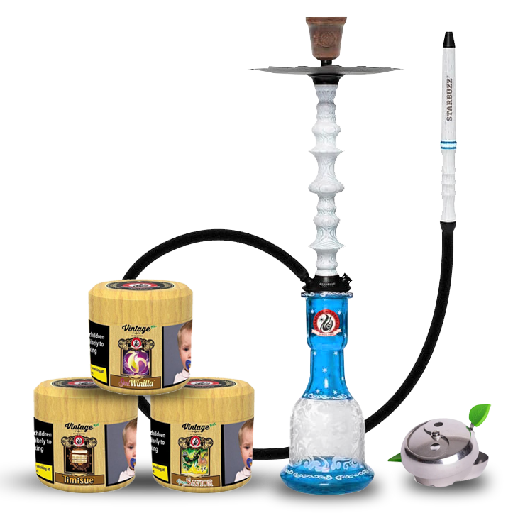 Starbuzz Wood Line Challenger Shisha Bundle