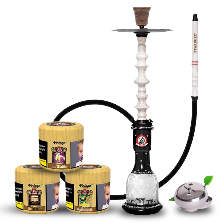 Starbuzz Wood Line Challenger – Weiß mit roten Streifen