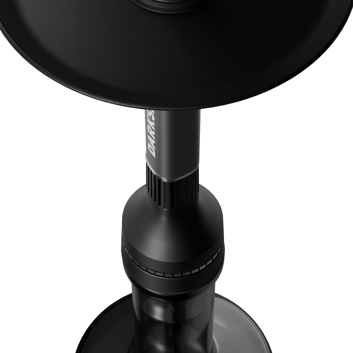 Darkside NEO Grey: charcoal plate from below