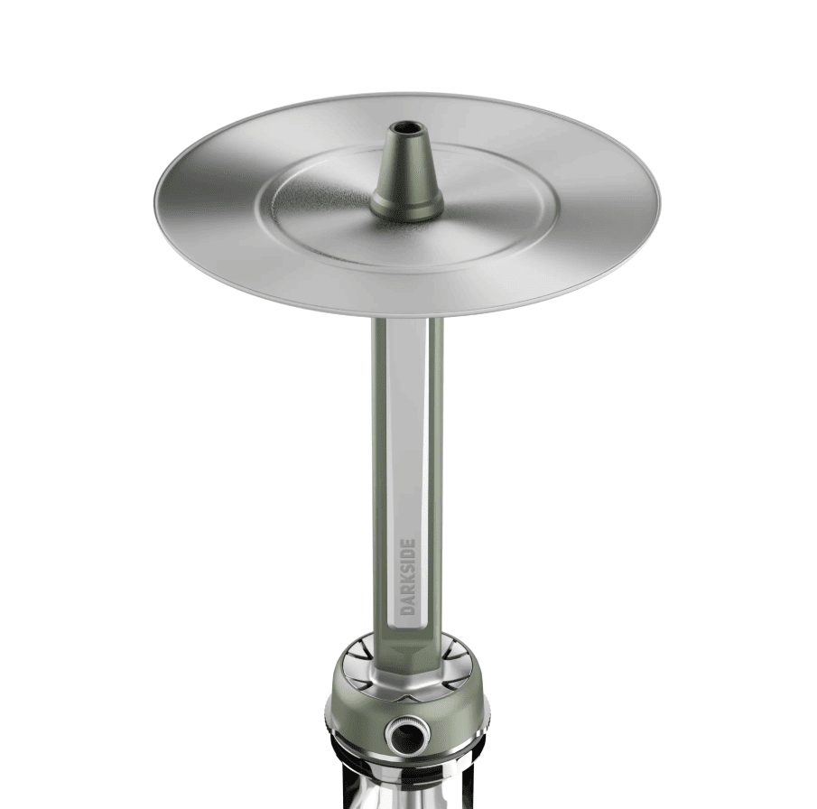 Darkside PRO Hookah Green Chrome: charcoal plate