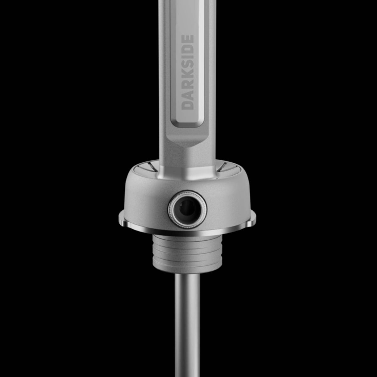 Darkside PRO Hookah Grey Chrome: hose connector