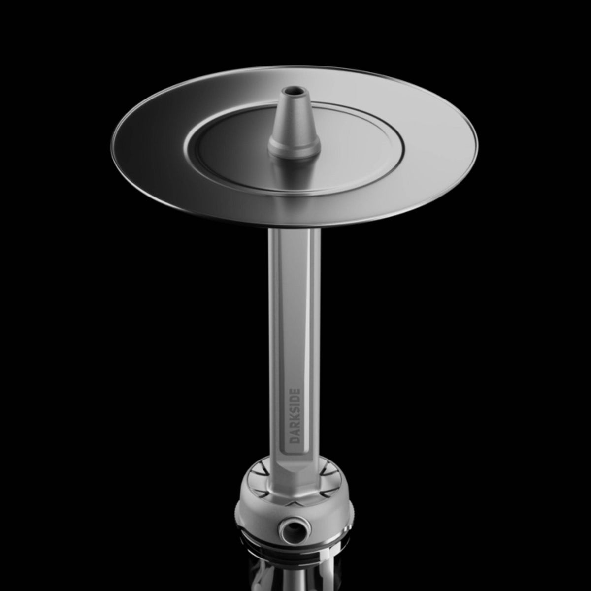 Darkside PRO Hookah Grey Chrome: charcoal plate