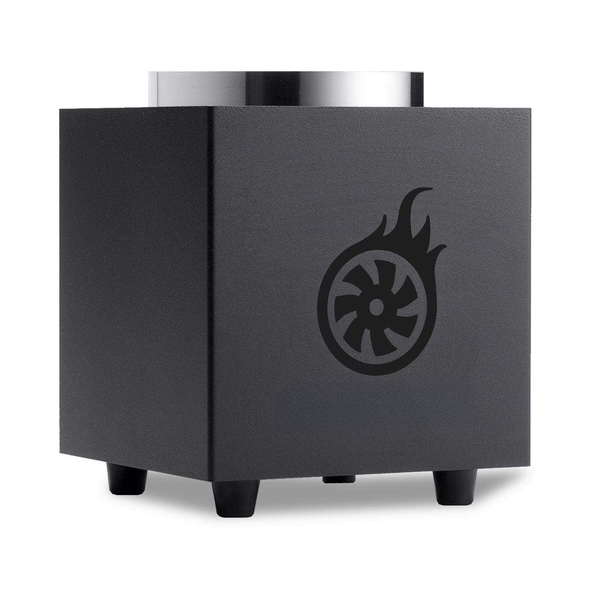 Shisha Turbine Cube Neo electric coal burner in matt black