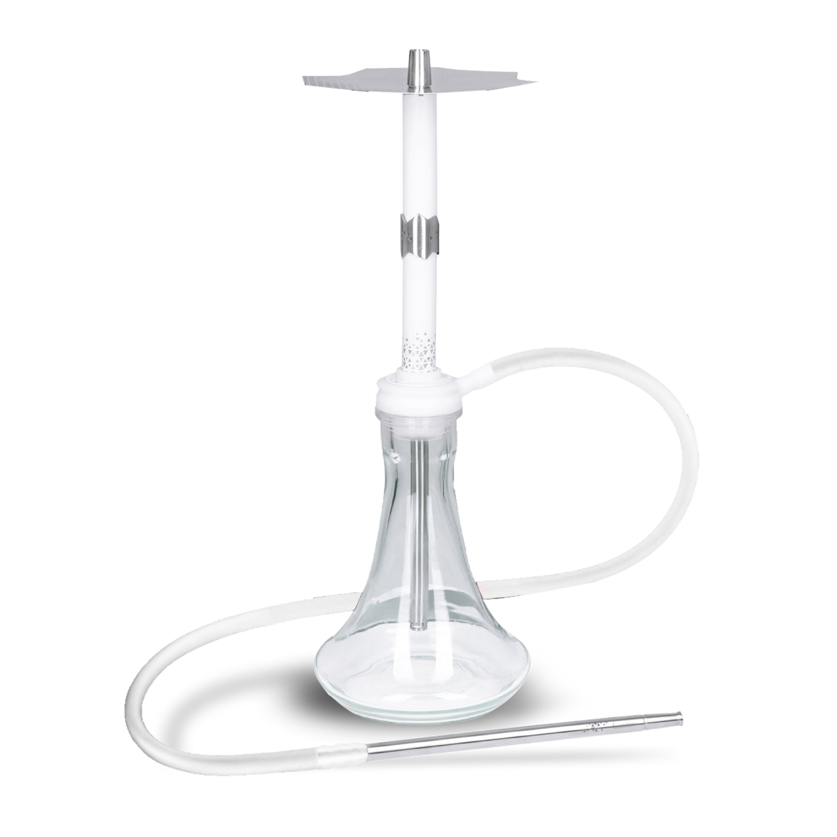 Embery Equal Hookah - Silver Snow