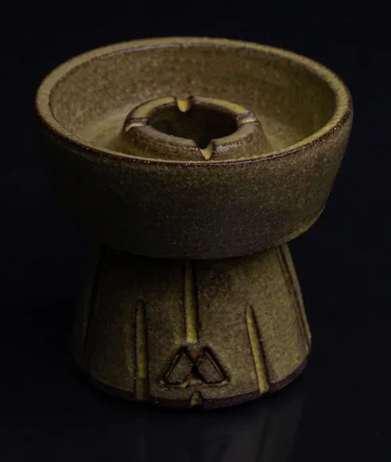 Mason Shishaware Bowl - Gravel Sulphur Yellow