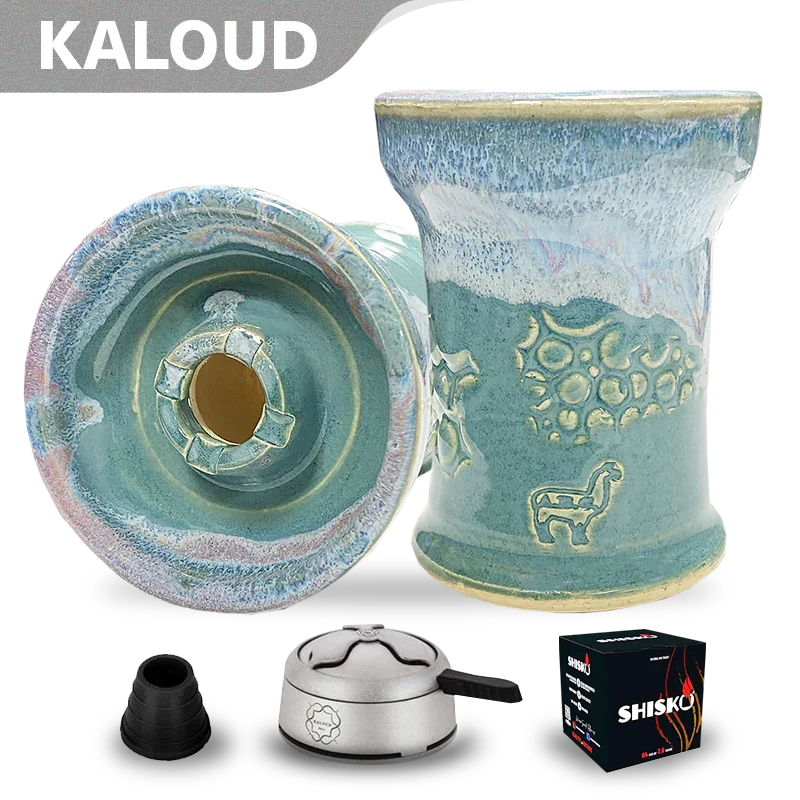 Alpaca Rook Thick Boyz Bowl - Aqua Reptil