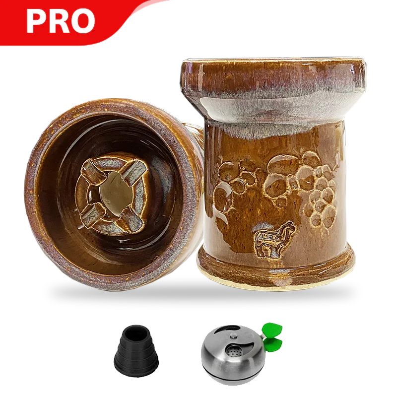 Alpaca Rook Thick Boyz Bowl - Brown Dotty 2