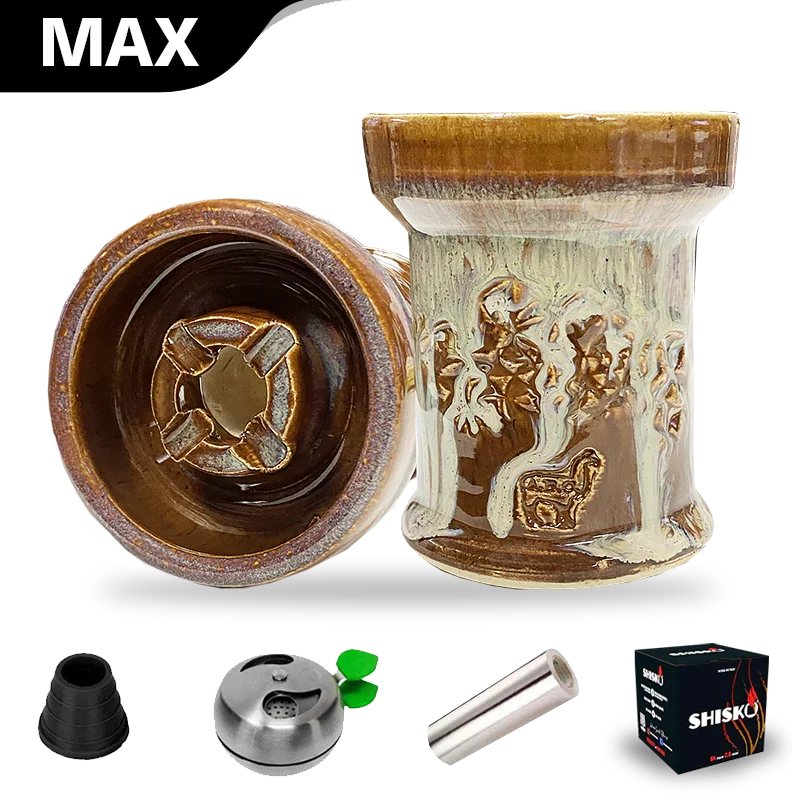 Alpaca Rook Thick Boyz Bowl - Brauner Drippy