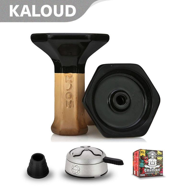 Moon Grand Phunnel Bowl - Black - shishagear - UK Shisha Hookah Black Friday