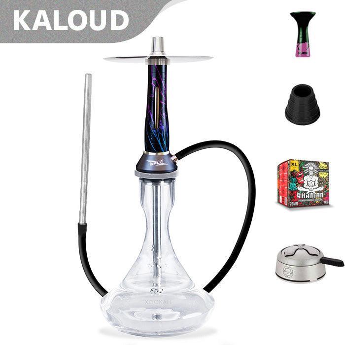 Nova Smoke Split Hookah - Black Space - shishagear - UK Shisha Hookah Black Friday