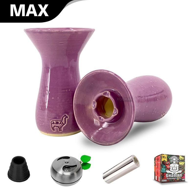 Alpaca Bambino V2 Bowl - Purple - shishagear - UK Shisha Hookah Black Friday