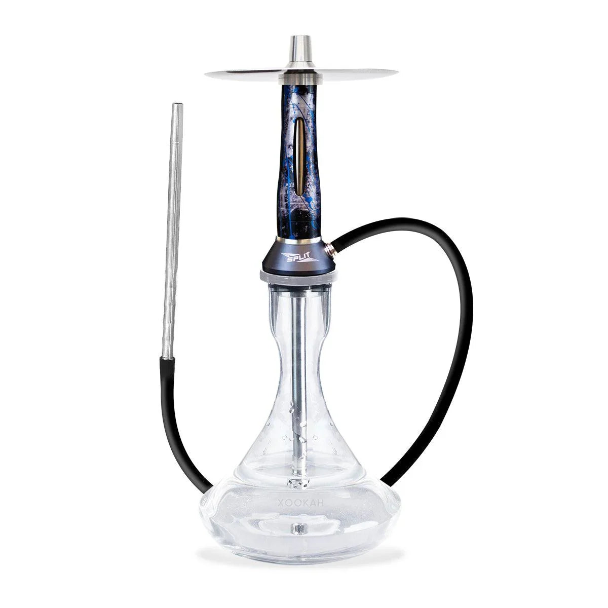 Nova Smoke Split Hookah - Metallic Splash - shishagear - UK Shisha Hookah Black Friday