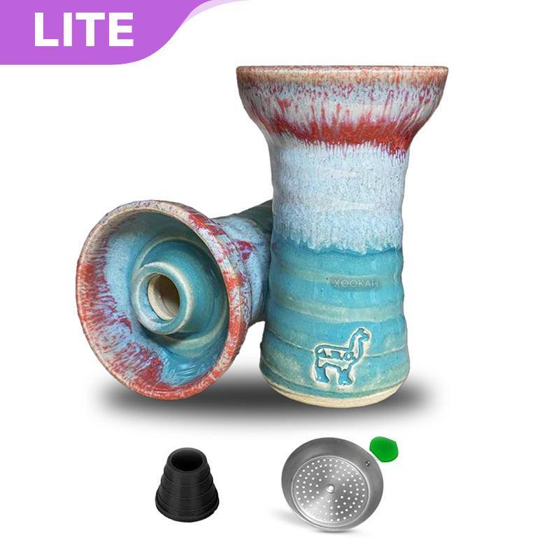 Alpaca Suri V2 Bowl - Red Aqua - shishagear - UK Shisha Hookah Black Friday