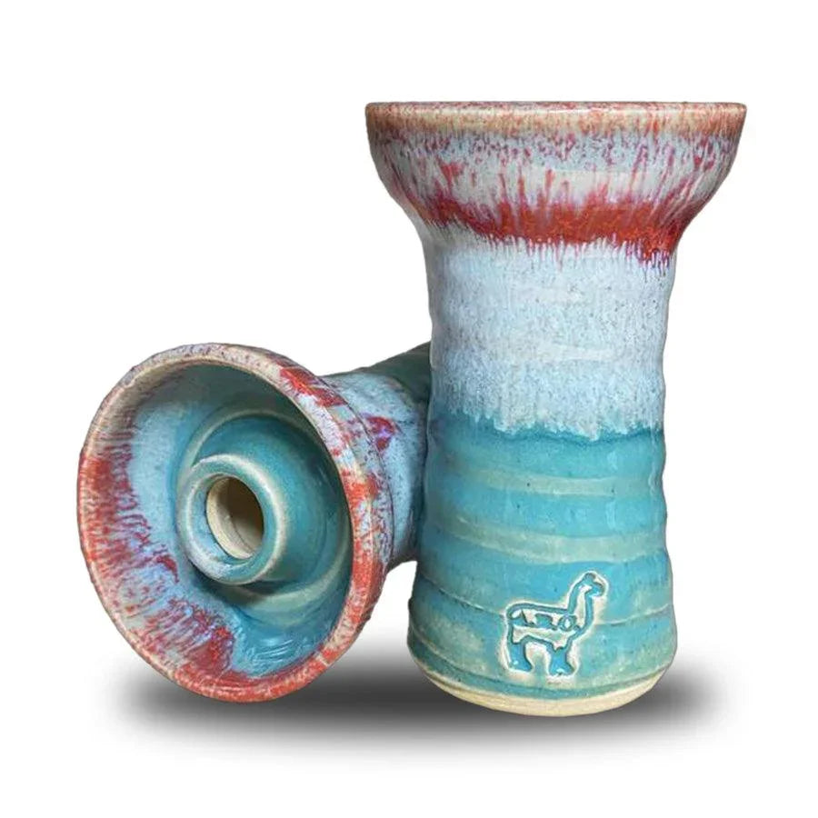Alpaca Suri V2 Bowl - Red Aqua - shishagear - UK Shisha Hookah Black Friday