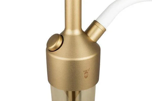 Moe’s ONES S Hookah Matt Gold - shishagear - UK Shisha Hookah Black Friday
