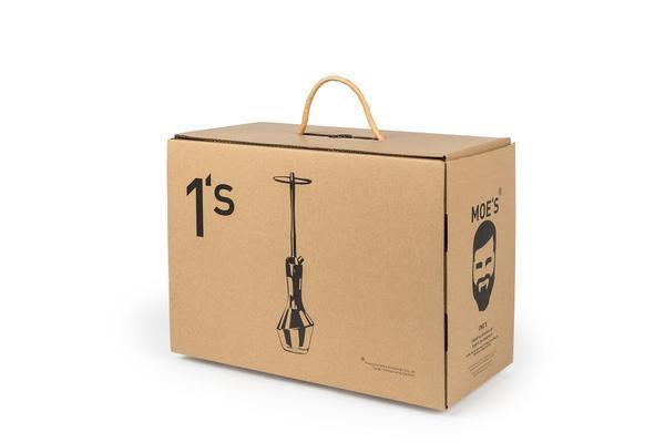 Moe’s ONES S Hookah Matt Anthracite - shishagear - UK Shisha Hookah Black Friday