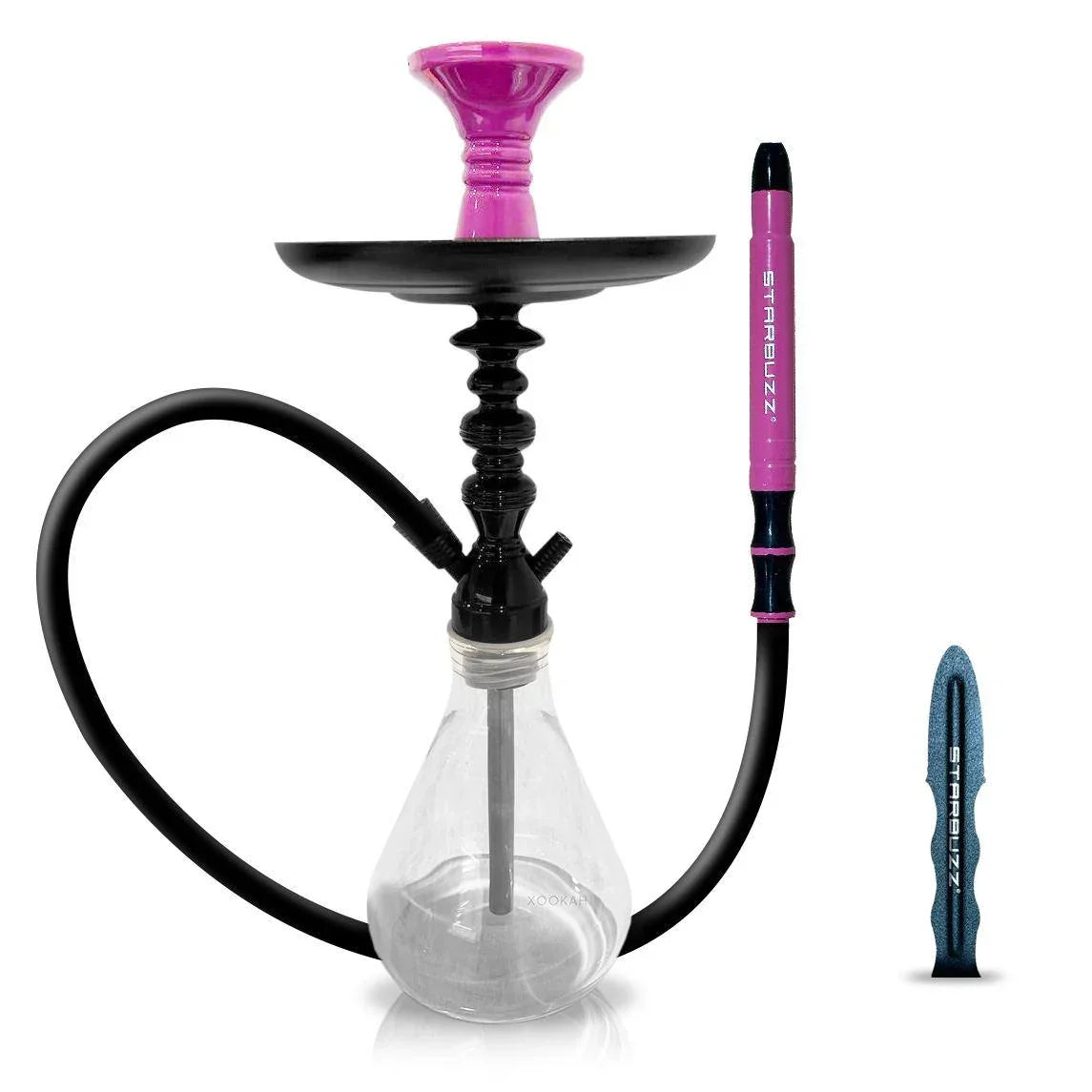 Starbuzz Mini USA Hookah - Black/Pink - shishagear - UK Shisha Hookah Black Friday