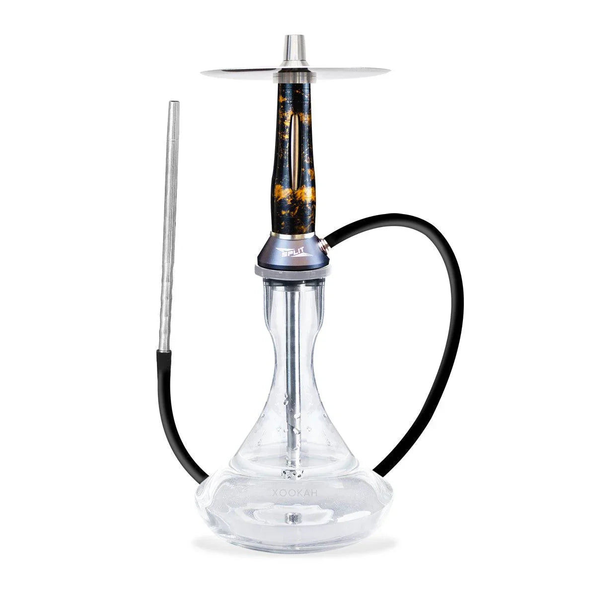 Nova Smoke Split Hookah - Black Gold - shishagear - UK Shisha Hookah Black Friday