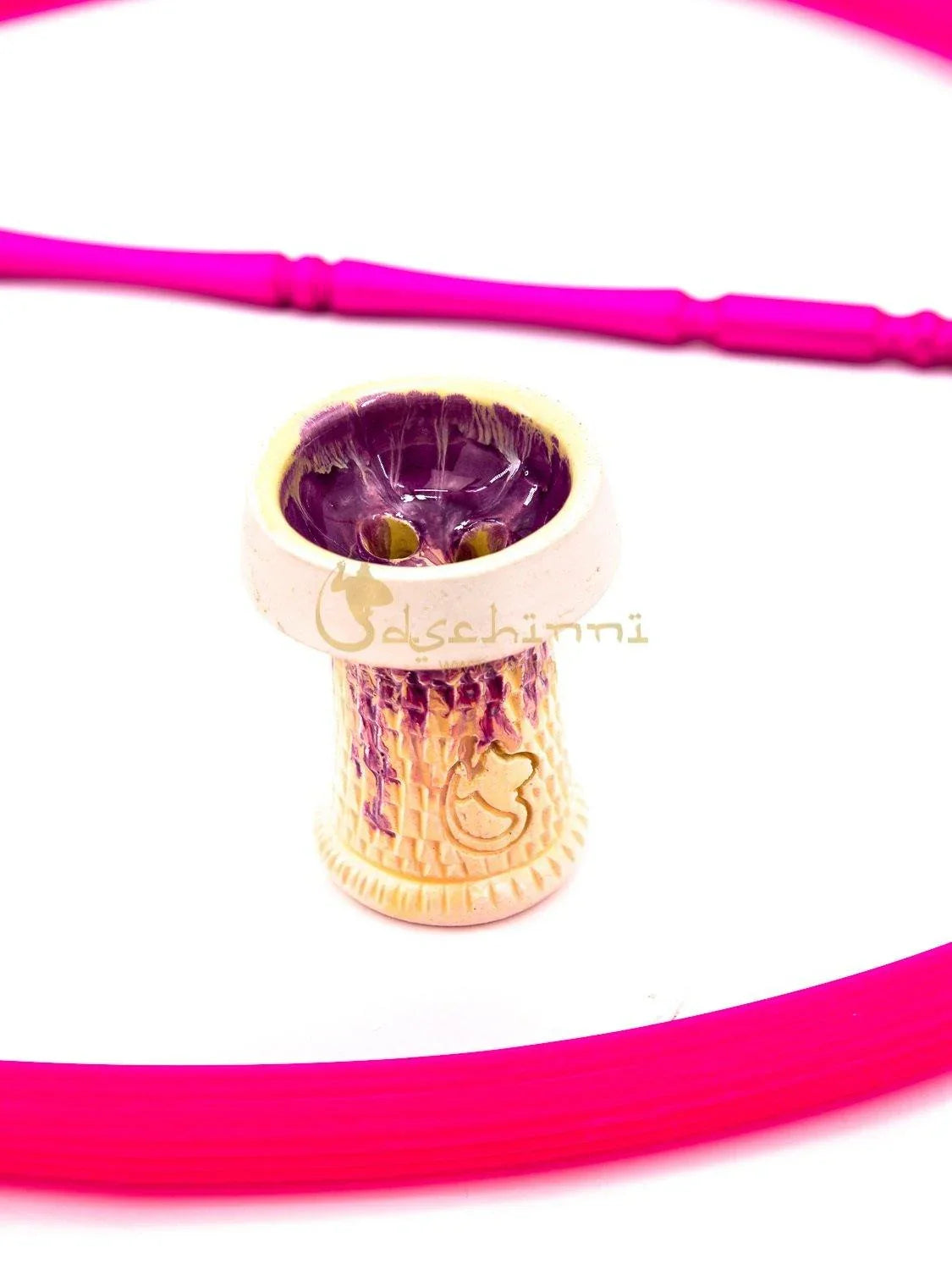 Dschinni Transformer Pink Set + Firecracker Nero Morado - shishagear - UK Shisha Hookah Black Friday