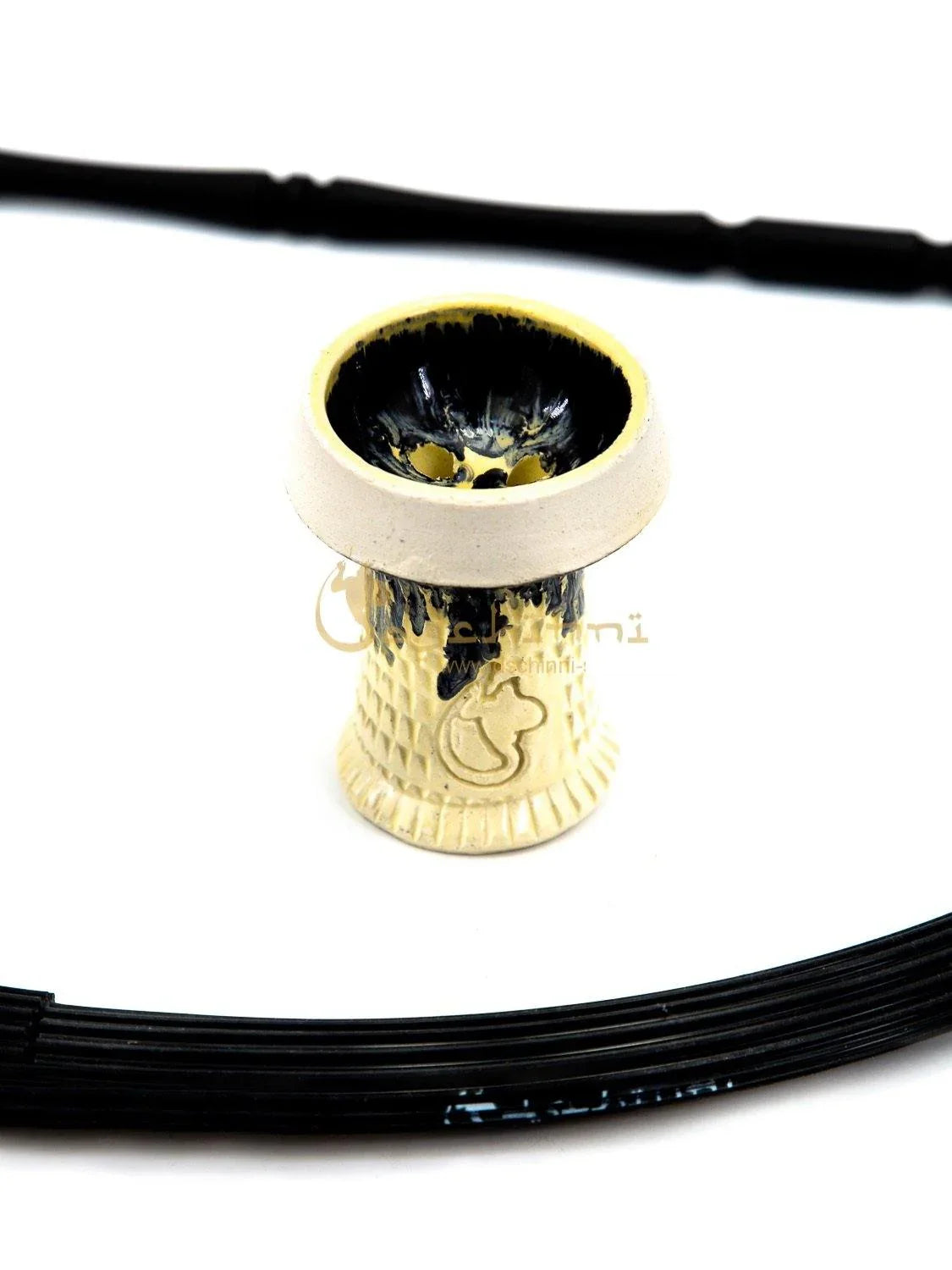 Dschinni Transformer Black Set + Fireclay Nero Negro - shishagear - UK Shisha Hookah Black Friday