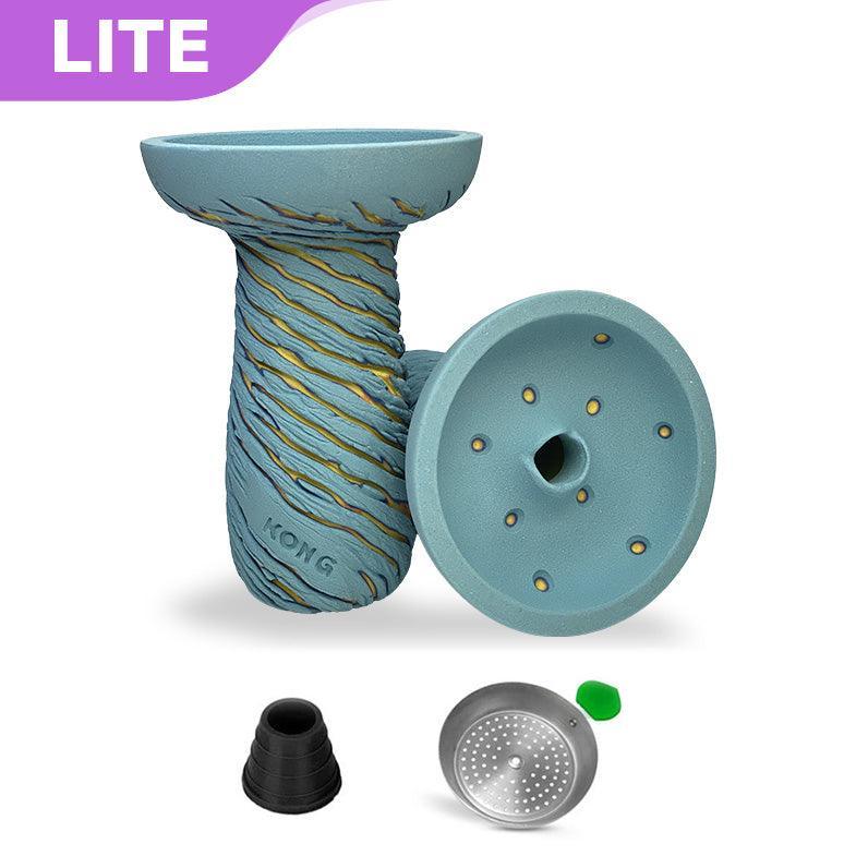 Kong Hookah Bowl - Lava Phunnel Blue - shishagear - UK Shisha Hookah Black Friday