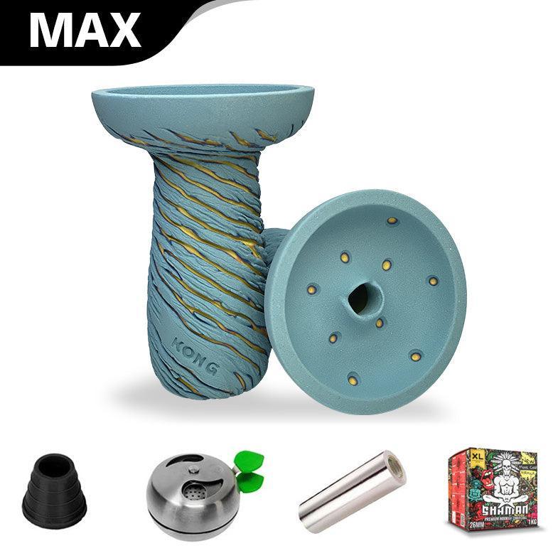 Kong Hookah Bowl - Lava Phunnel Blue - shishagear - UK Shisha Hookah Black Friday
