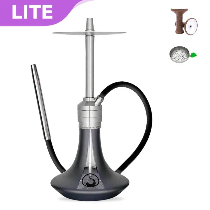 Steamulation Pro X Mini Shisha - Atlantic Blue Matt