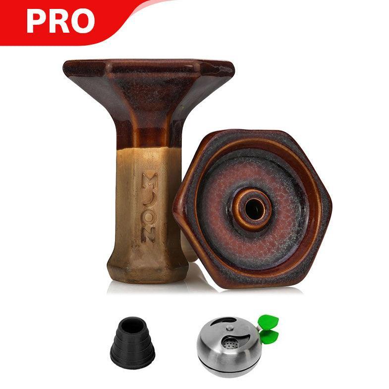 Moon Grand Phunnel Bowl - Brown Honey - shishagear - UK Shisha Hookah Black Friday