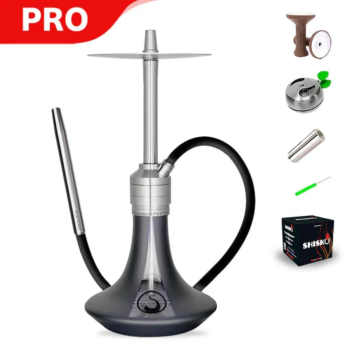 Steamulation Pro X Mini Shisha - Atlantic Blue Matt
