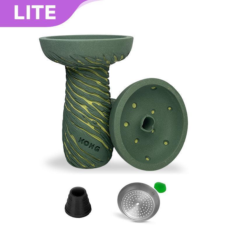 Kong Hookah Bowl - Lava Phunnel Deep Green - shishagear - UK Shisha Hookah Black Friday