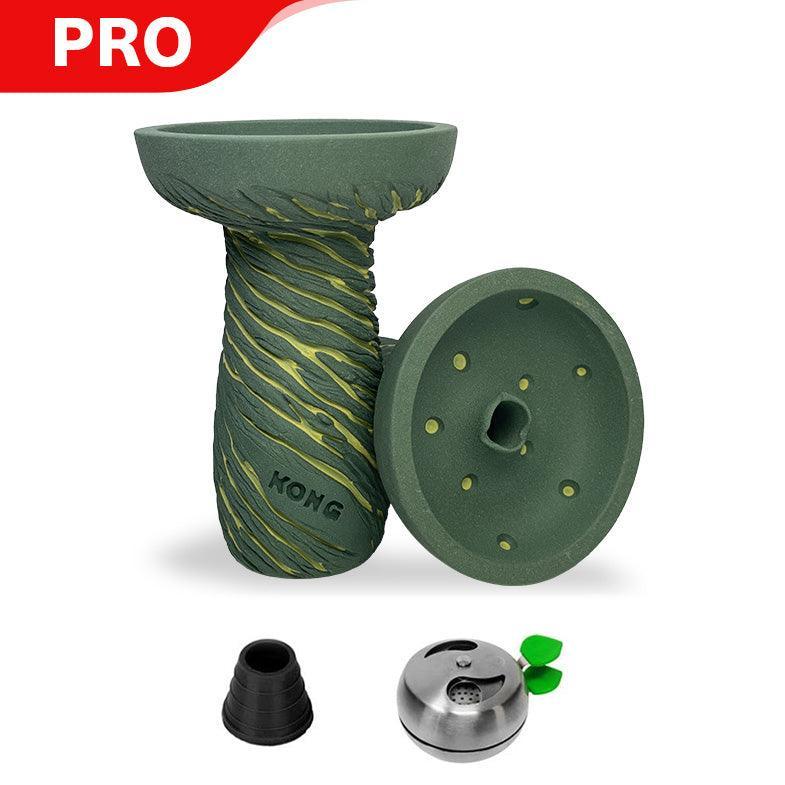 Kong Hookah Bowl - Lava Phunnel Deep Green - shishagear - UK Shisha Hookah Black Friday