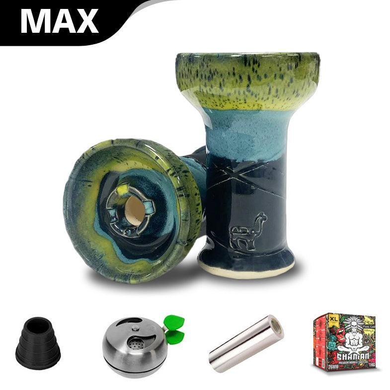 Alpaca Mini Rook V2 Bowl - Lime Top - shishagear - UK Shisha Hookah Black Friday