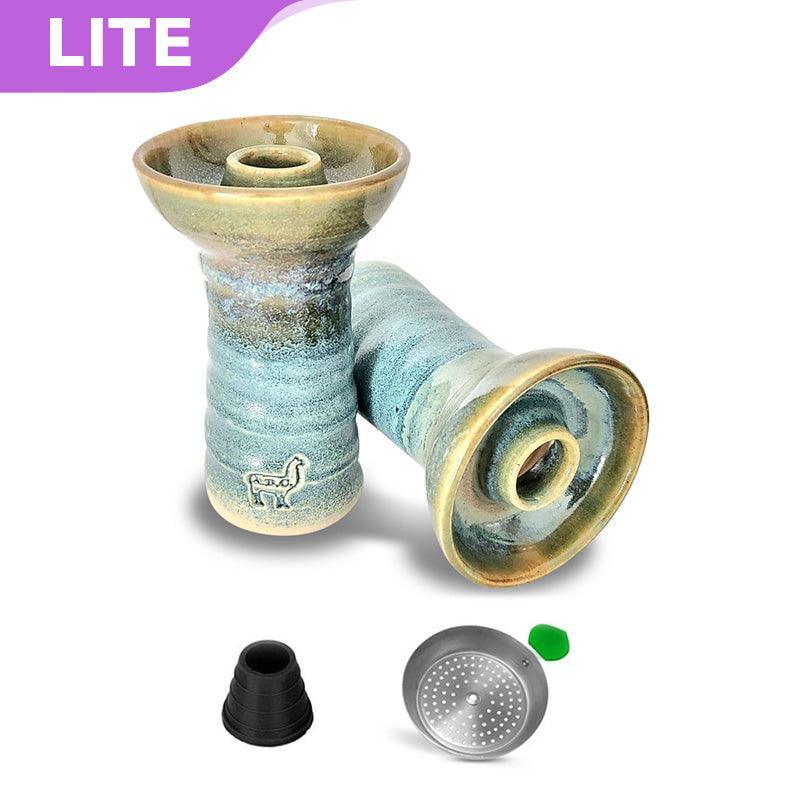 Alpaca Suri V2 Bowl - Emerald Blue - shishagear - UK Shisha Hookah Black Friday