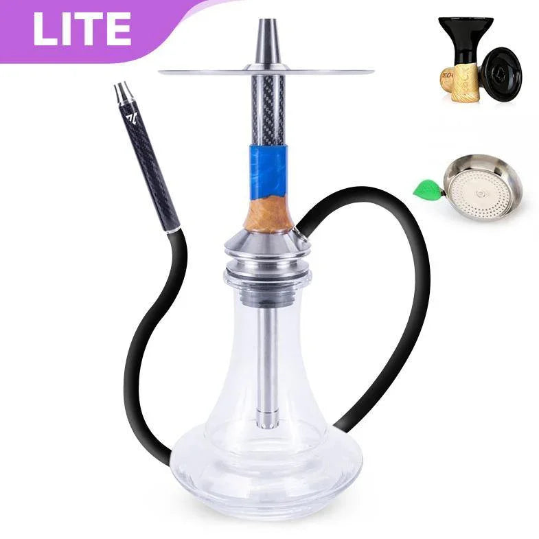 Aeon Shisha VYRO Clear - Penta Blue - shishagear - UK