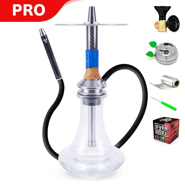 Aeon Shisha VYRO Clear - Penta Blue - shishagear - UK