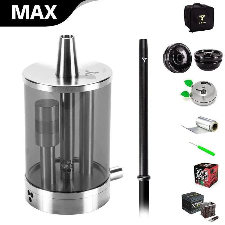 Aeon Vyro One V2 - Dark Ghost - shishagear - UK Shisha Hookah Black Friday