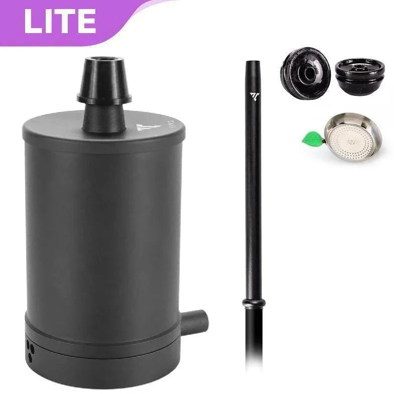 Aeon Vyro One V2 - Steel Black - shishagear - UK Shisha Hookah Black Friday