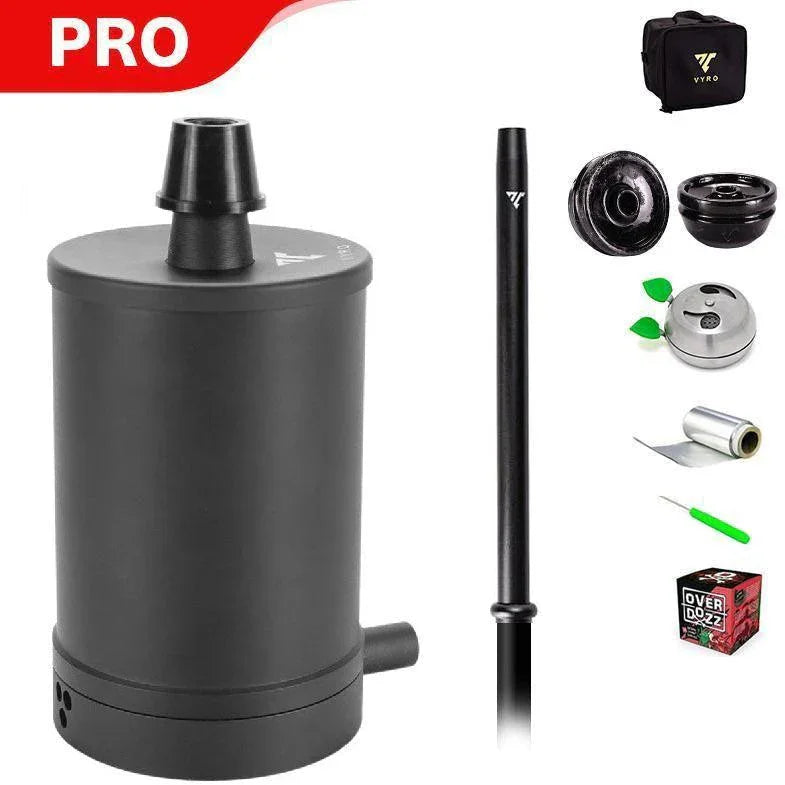 Aeon Vyro One V2 - Steel Black - shishagear - UK Shisha Hookah Black Friday
