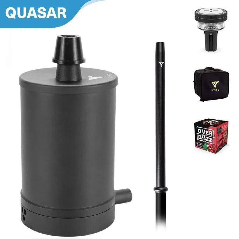 Aeon Vyro One V2 - Steel Black - shishagear - UK Shisha Hookah Black Friday