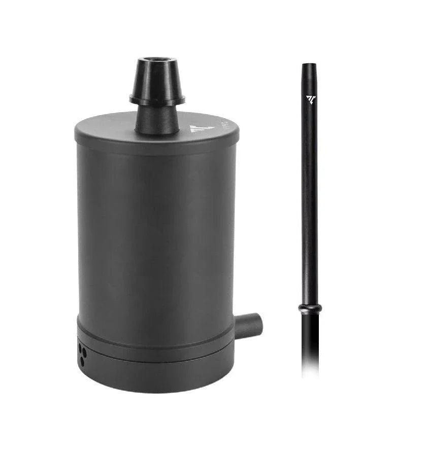Aeon Vyro One V2 - Steel Black - shishagear - UK Shisha Hookah Black Friday